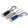 Lampe torche a LED porte cle verre convexe
