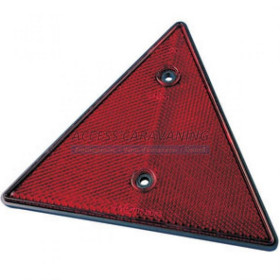 Catadioptre triangle rouge reflechissant