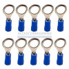 Cosses a oeillet 8 mm bleues (x10)