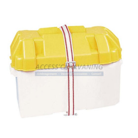 Bac a batterie modele large (jaune)