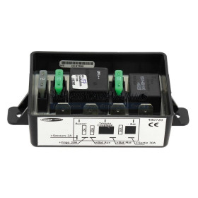 Coupleur separateur 2 batteries 3 sorties + frigo avec securite