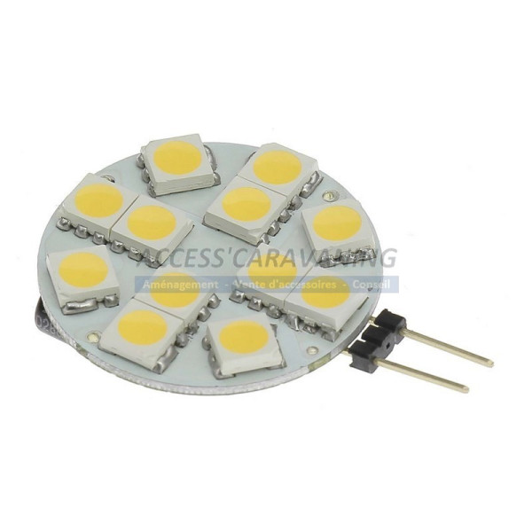 Ampoule G4 Led SMD 200 lumens sortie laterale