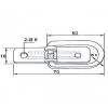 Anneau d'arrimage a visser - 5mm