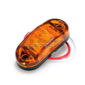 Feu gabarit orange 2 leds - a visser