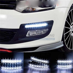 Feux diurnes (X2) a 8 LED blanches