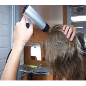 Seche cheveux 12V pliable - 170 Watts