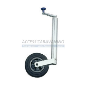 Roue jockey pleine diam.48