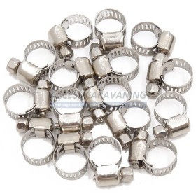 Lot de 4 colliers de serrage 9 à 16 MM