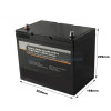 Batterie Lithium 100Ah BMS integre bluetooth