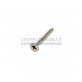 Vix inox à tête fraisée 3,5x25 (lot de 50)