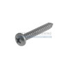 Vis inox tete ronde bombee 3,5X13 (lot de 50)