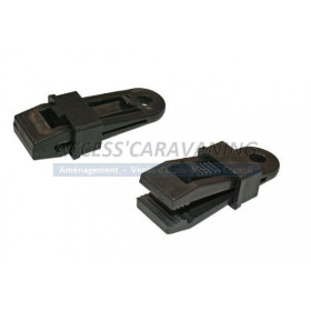Pinces croco clips fixation (x4)
