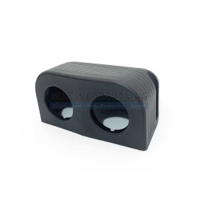 Socle en saillie pour 2 entrees allume cigare ou USB ou voltmetre