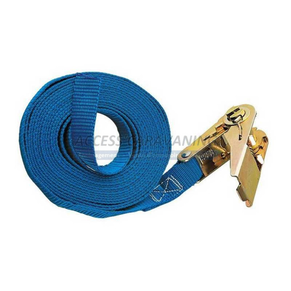 Sangle bagagere avec poignee a cliquet 800 kg (destockage)
