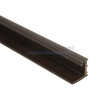 Rail mural de table marron 600mm