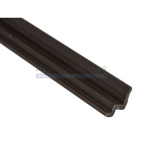 Rail de plateau de table marron 500 mm