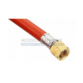 Tuyau gaz 1/4''LH pour prise exterieure 150 cm