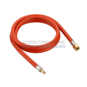 Tuyau gaz 1/4''LH pour prise exterieure 150 cm