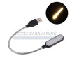 Lumiere USB a leds flexible blanc chaud