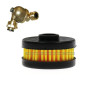 Cartouche filtrante pour filtre a gaz Gaslow