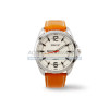 Montre sport design croco (bracelet camel police silver)