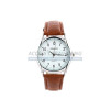 Montre design croco (bracelet camel fond blanc)
