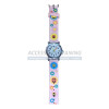 Montre enfant ou ado fleur (bracelet rose)