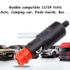 Prise allume cigare male 12/24 Volts 8A