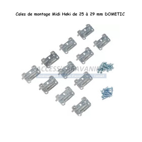 Cales de montage Midi Heki de 25 à 29 mm