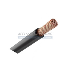 Fil 16 mm² noir multibrins souple