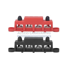 2X Bornes barre d'alimentations positive et negative M8 Busbar