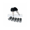 Kit 5 barillets avec 2 cles FAP (nouveau systeme)