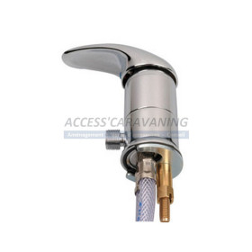 Robinet mitigeur douche sans contacteur chrome