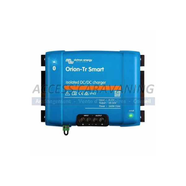 Chargeur Victron 12/12 Volts 30 Amperes BT