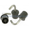Crochets pour auvent x3 Diam.25