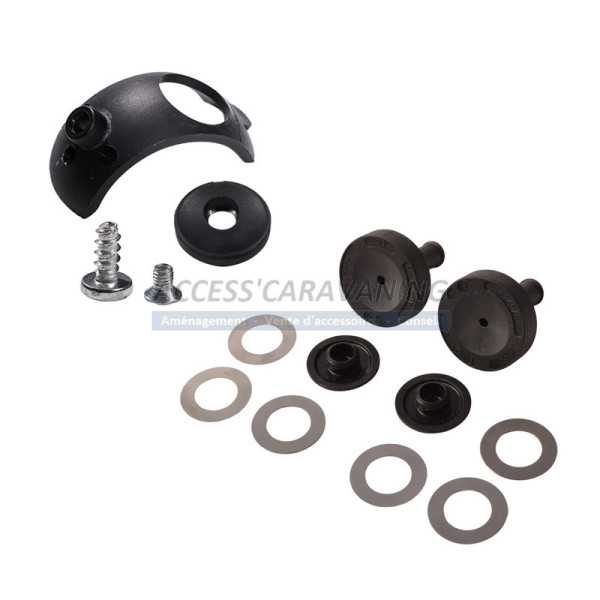 Lot de garnitures de friction avant et lateraux pour Alko AKS 2000/2004/3004