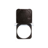 Capot marron de protection rabattable