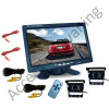 Kit 2 cameras recul filaire avec ecran 7 pouces - DESTOCKAGE