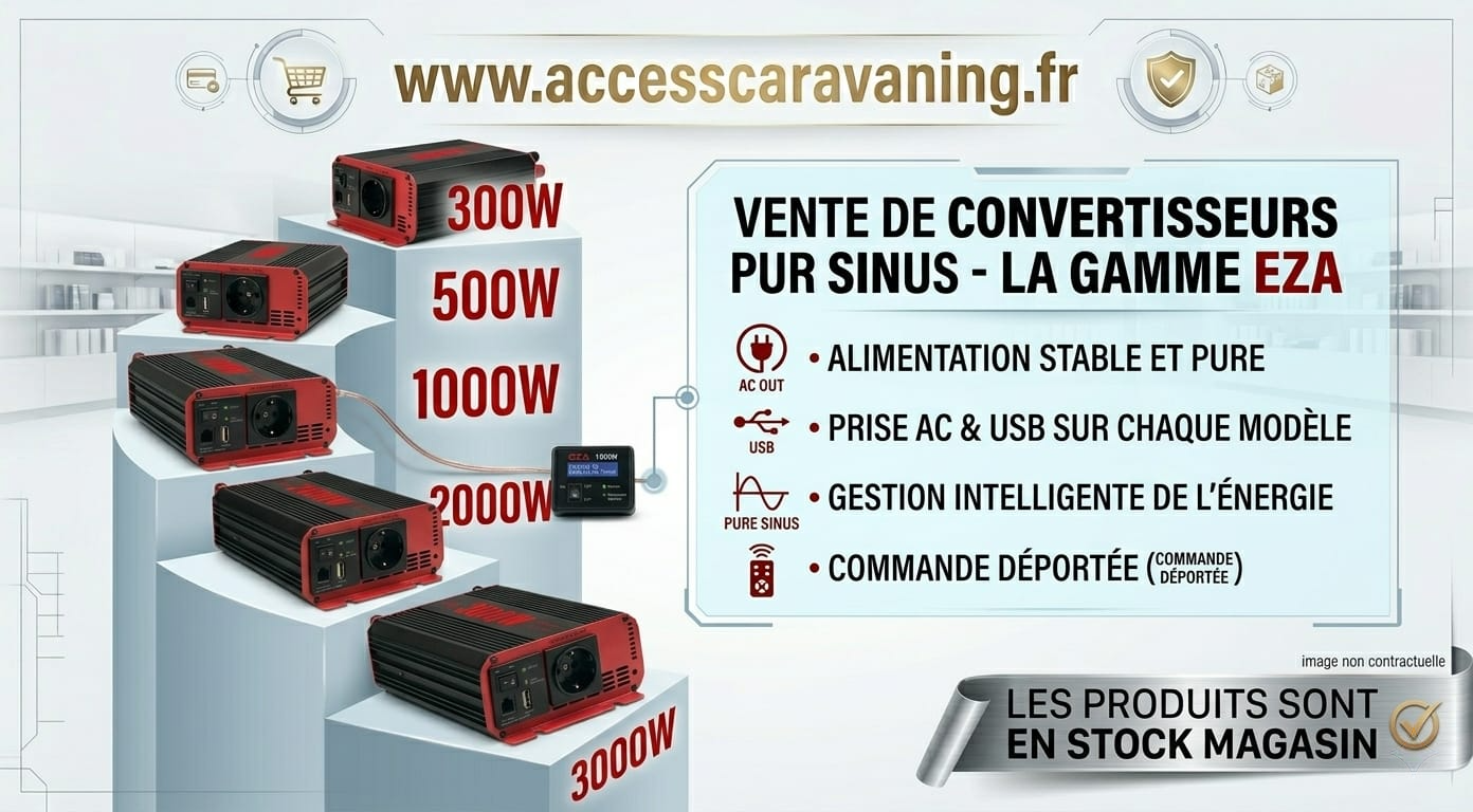 Gamme convertisseurs Pure SInus EZA